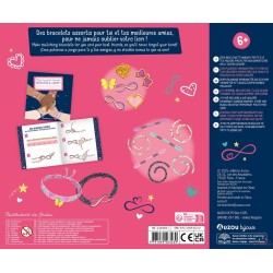 MA BOÎTE À BIJOUX - MES BRACELETS D'AMITIÉ BRÉSILIENS ET LIBERTY