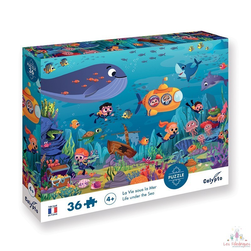 Puzzle 36 pièces - La Vie sous la Mer