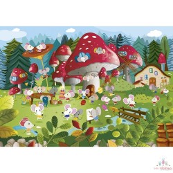 PUZZLE 54 Pièces - Le Village des Souris