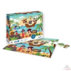 Puzzle 36 Pièces Les Pirates