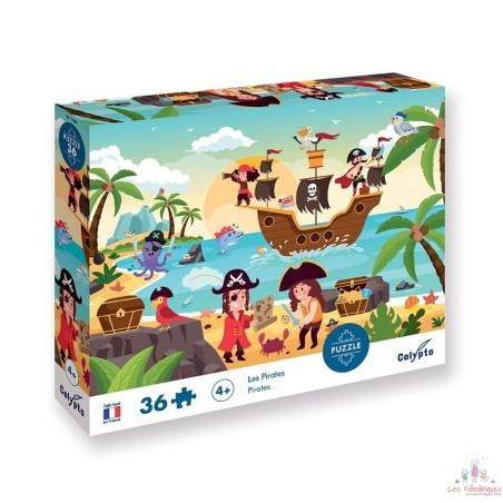 Puzzle 36 Pièces Les Pirates