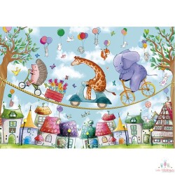 Puzzle 36 Pièces Animaux Acrobates