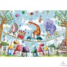 Puzzle 36 Pièces Animaux Acrobates