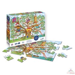 PUZZLE 54 Pièces - La Cabane dans les Arbres
