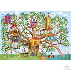 PUZZLE 54 Pièces - La Cabane dans les Arbres