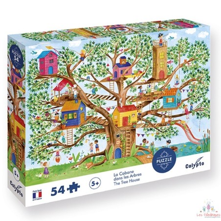 PUZZLE 54 Pièces - La Cabane dans les Arbres