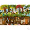 Puzzle 2 x 24 pièces - Vie dessus Vie dessous