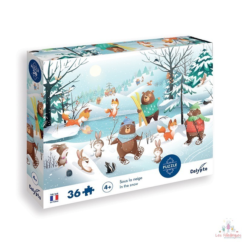 Puzzle 36 pièces - Sous la Neige