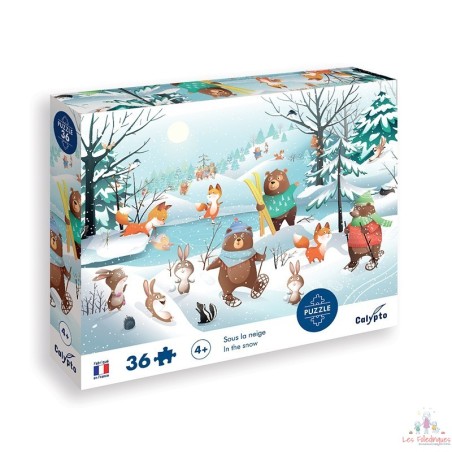 Puzzle 36 pièces - Sous la Neige