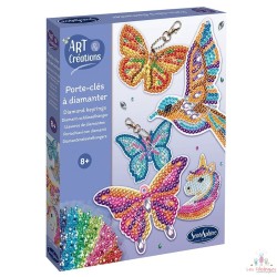 PORTE-CLES A DIAMANTER