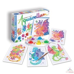 AQUARELLUM JUNIOR - DRAGONS DES 4 SAISONS