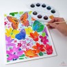 AQUARELLUM "Dans les Fleurs"