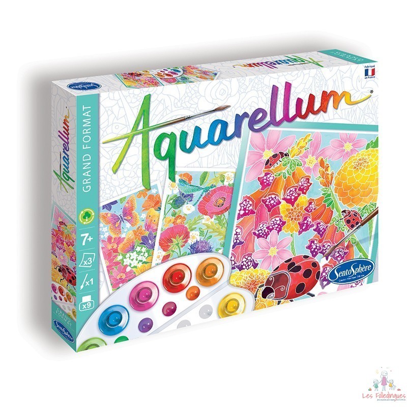 AQUARELLUM "Dans les Fleurs"