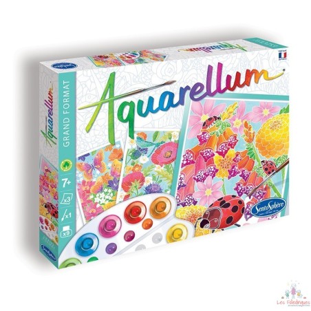 AQUARELLUM "Dans les Fleurs"