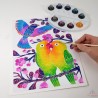 AQUARELLUM "Les oiseaux s'envolent"