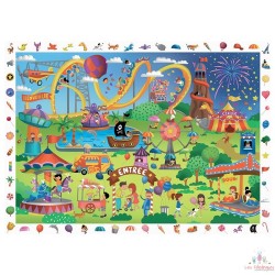 Puzzle 100 pièces Cherche et Trouve Fête Foraine