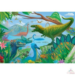 PUZZLE 200 pièces Le Paradis des Dinosaures