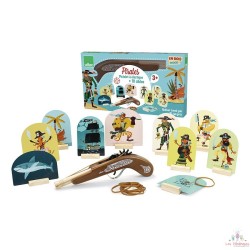 Pistolet à élastiques pirates