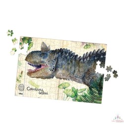 Coffret de 3 puzzles dinosaures avec posters