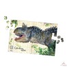 Coffret de 3 puzzles dinosaures avec posters