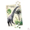 Coffret de 3 puzzles dinosaures avec posters
