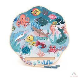 Pêche à la ligne magnétique...