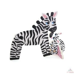 Croquet en bois, Maman et bébé - Michelle Carlslund