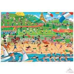 PUZZLE 200 pièces Les Sports d'Eté