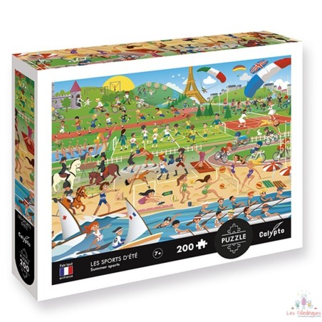 PUZZLE 200 pièces Les Sports d'Eté