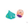 Set de 2 jouets de bain - animaux marins