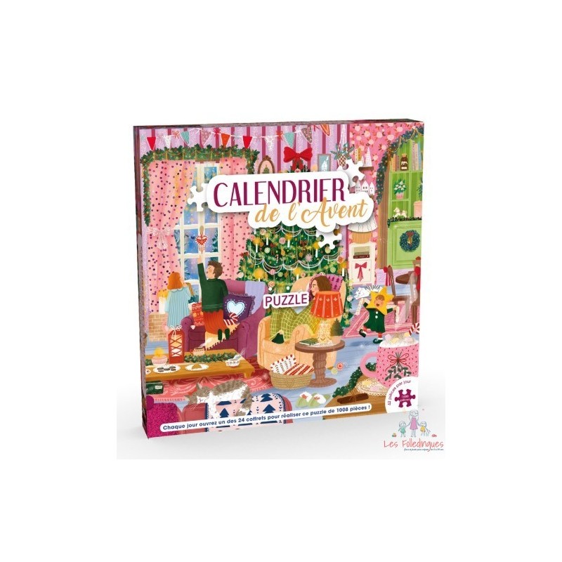 CALENDRIER AVENT PUZZLE COTTAGE