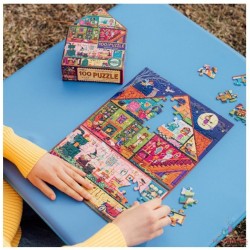Puzzle Maison Hantée 100 pièces