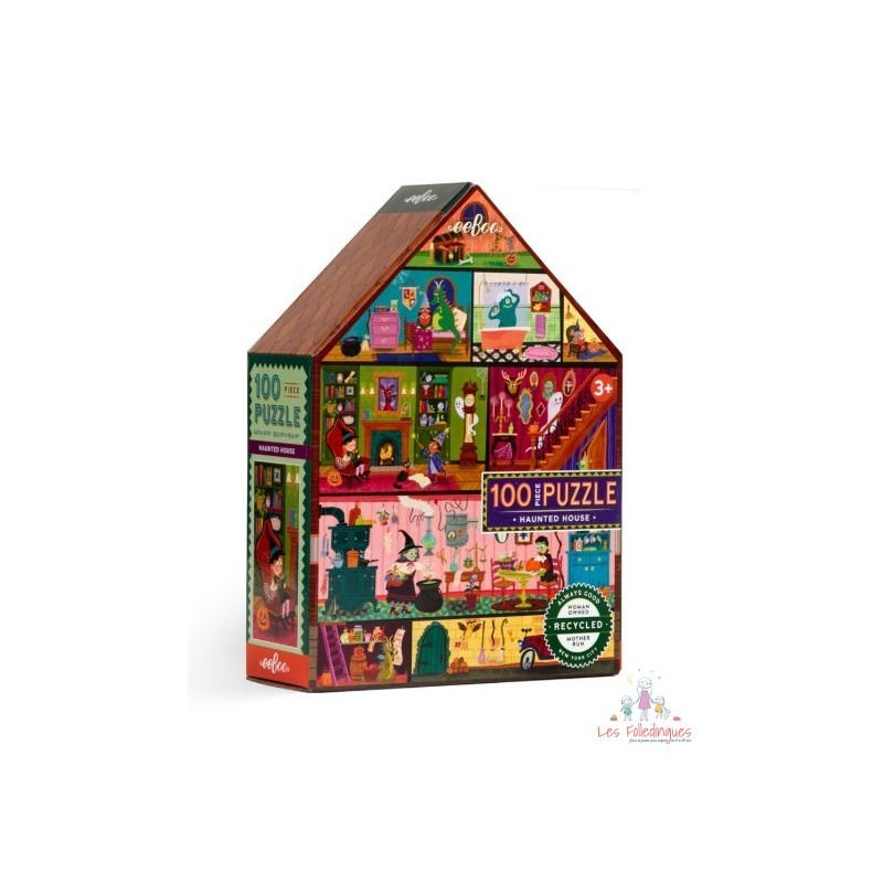 Puzzle Maison Hantée 100 pièces