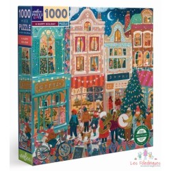 Puzzle de 1000 pièces « Joyeuses Fêtes »