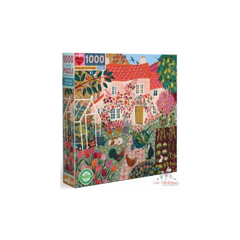 Puzzle 1000 pièces ENGLISH COTTAGE