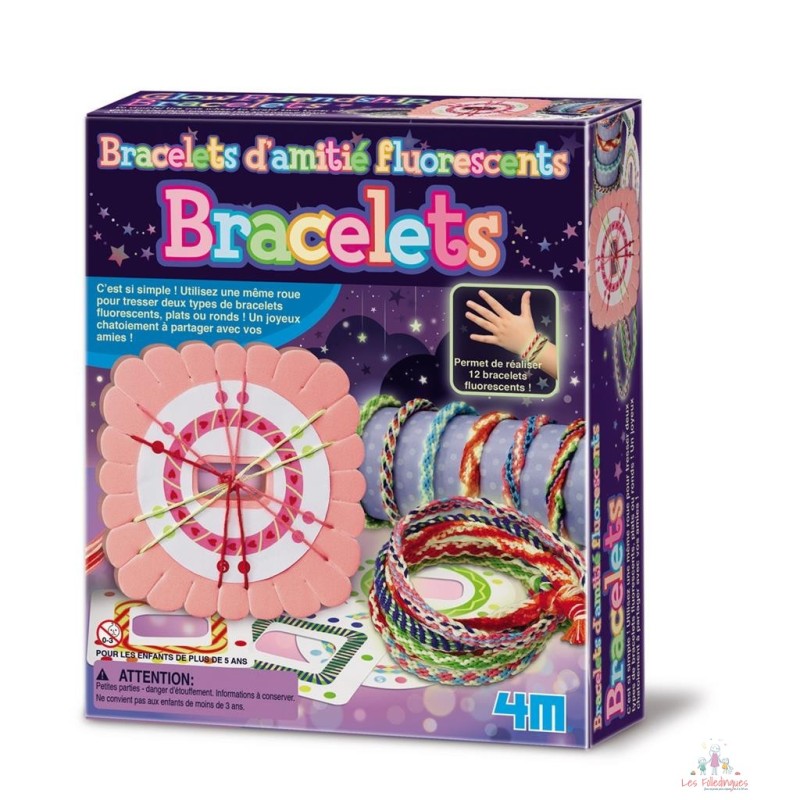 Bracelet d'Amitié Fluorescents