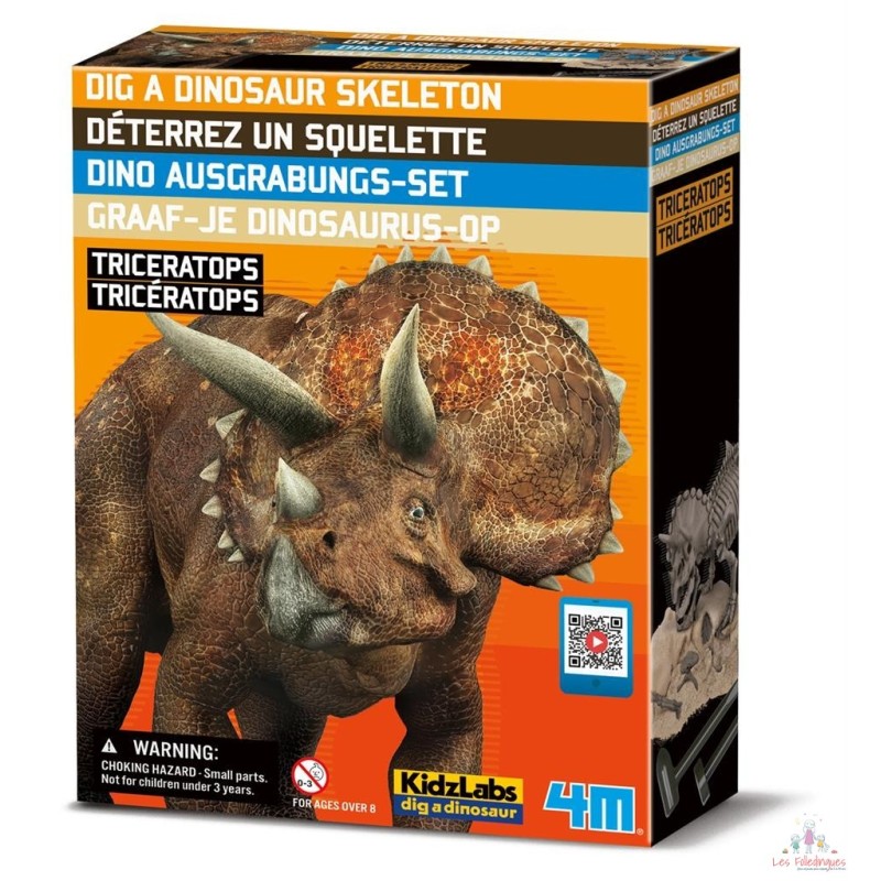 Déterre-Ton-Dino - Triceratops