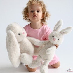 Peluche Lapin Blanc 40cm