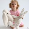 Peluche Lapin Blanc 40cm