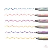 Stylos gel parfumés Tutti Frutti - Multicolores - Lot de 6