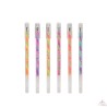 Stylos gel parfumés Tutti Frutti - Multicolores - Lot de 6