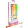 Stylos gel parfumés Yummy Yummy - Néon - Lot de 6