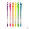 Stylos gel parfumés Yummy Yummy - Néon - Lot de 6