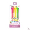 Stylos gel parfumés Yummy Yummy - Néon - Lot de 6