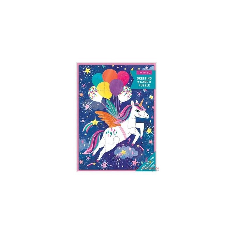 Carte Anniversaire Licorne
