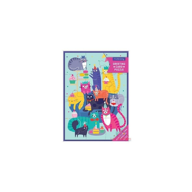 Carte Anniversaire Chat