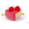 Peluche Squishies Gâteau à La Fraise 18cm