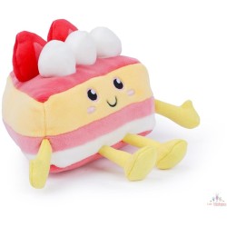 Peluche Squishies Gâteau à La Fraise 18cm