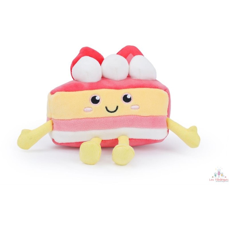Peluche Squishies Gâteau à La Fraise 18cm