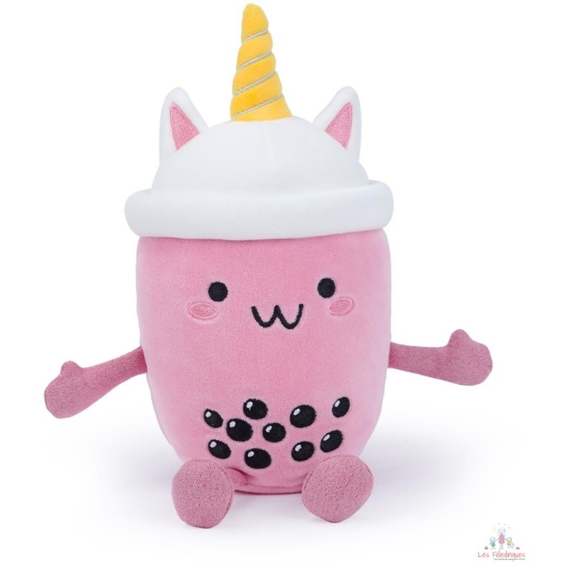 Peluche Squishies Licorne Thé Au Perles 26cm